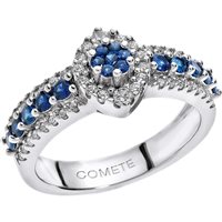 Anillo Comete Mujer Preziosa in Oro Zaffiro 0.54 Ct ANB 1496-14 - ANB 1496-14